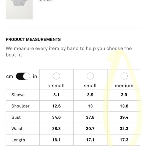 NWT Doen Sparrow Ramie Ruffle Collar Button Crop Top Meadowlark Plaid Blue - Picture 12 of 12